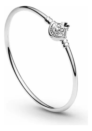 Brazalete Pandora Cierre Gato Cheshire X Disney / Talla 18cm