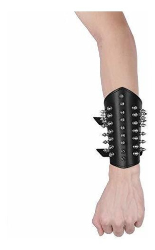 Arma Y Armadura - Agoky Unisex Faux Leather Gauntlet Wristba