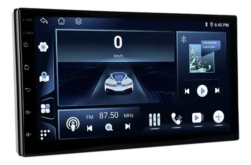 Central Multimídia Android 7 Polegadas 2 Din 32gb Carplay E