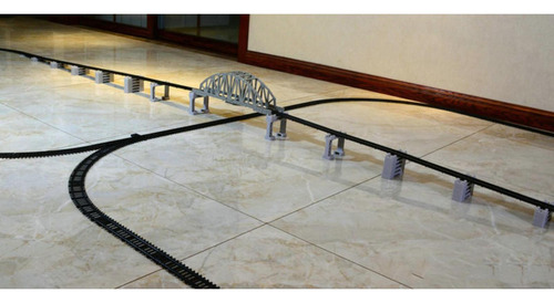 Girder Model Railroad Crossing Universal Assembly Simuation