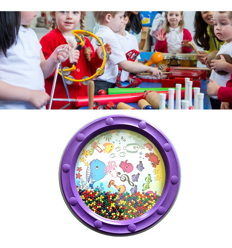 Sea Sound Drum Bead Ocean Plastic Educational Gentle Ocean
