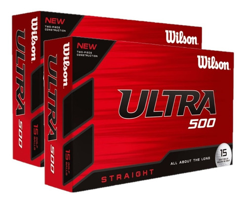 Buke Golf Pelotas Wilson Ultra 500 Caja X 30 Nuevas 