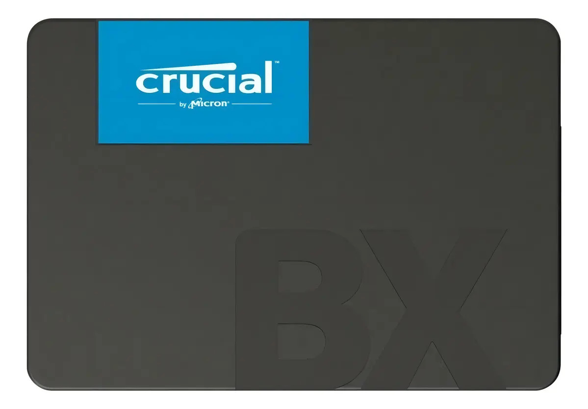 Ssd 2tb Crucial BX500 Ct2000bx500ssd1 Preto