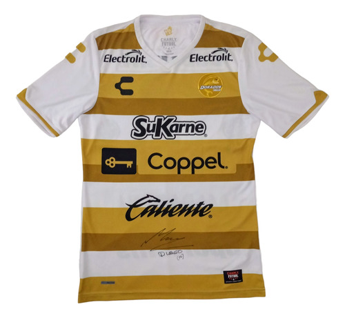 Jersey Dorados Autografiada Por Maradona