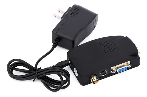 Adaptador De Conversor De Vídeo Composto Tv Bnc S Para Vídeo