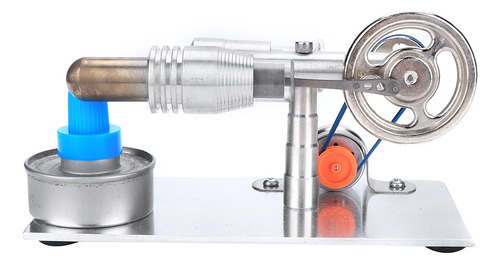 Microgerador Silver T Shape Hot Stirling Engine Mini