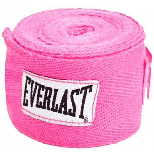 Bandagem Elástica Everlast 2,74 Metros Rosa