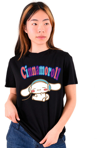 Remera Camiseta Adulto Cinnamoroll  En 4 Diseños Unisex