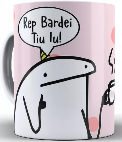 Caneca Presente Aniversario Flork Meme Mod15 325 Ml - Escorrega o Preço