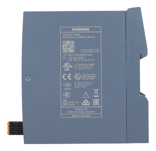Siemens 6gk5208-0ba00-2ab2 Scalance Xb208 8 Puertos Switch
