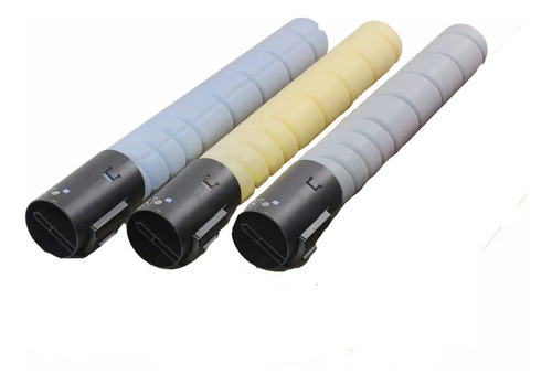 Kit 3 Toners Compatível Com Konica Tn512 C454 C554 C258 C308 Tinta Colorido