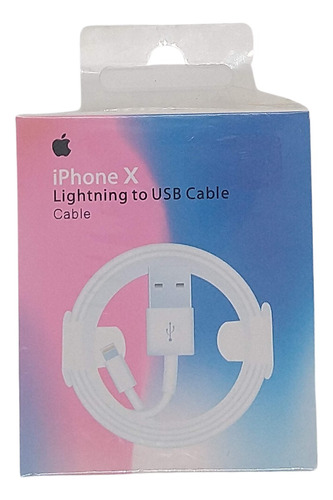 Cabo Usb Lightning Para iPhone X Apple Md818zm