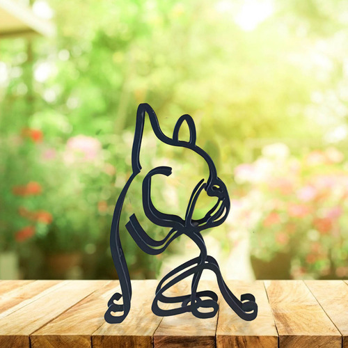 Escultura Artística En Forma De Perro En Forma De F, Línea A