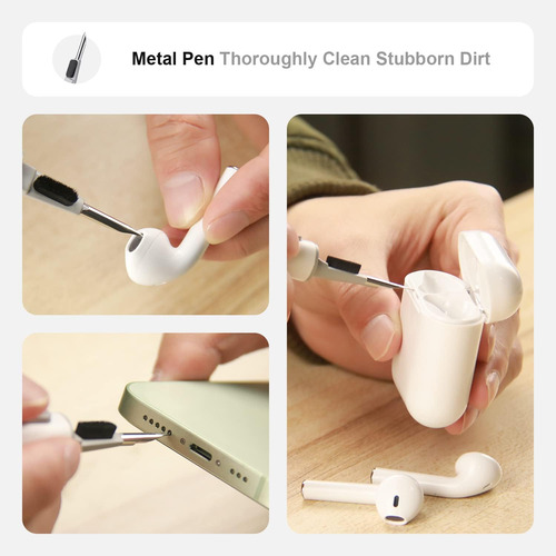 Hyashee Kit De Limpieza Para AirPods Pro 1 2 3 Pluma De Limp