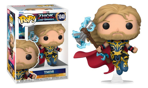 Funko Pop Thor #1040 Marvel Thor Love And Thunder (Usado)