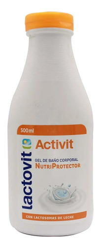 Lactovit Gel De Ducha Activit Para Piel Normal De 500ml