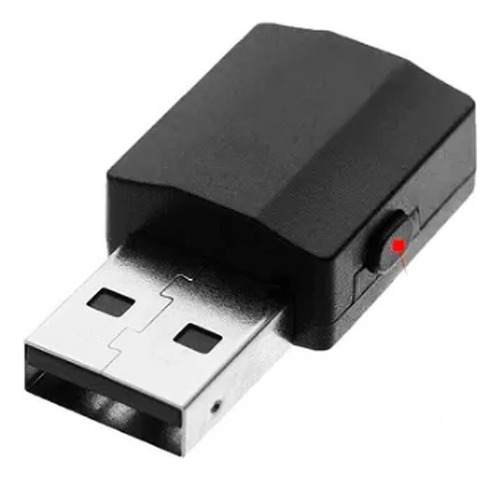 Mini Adaptador Bluetooth V5.0 Usb 2.0 Tx/rx Audio Aux 3.5mm