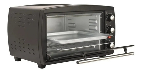 Imagen 3 de 6 de Horno de mesa eléctrico Tedge HF-126 26L negro 127V