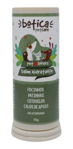 Hidratante Pet Focinhos Patinhas Cotovelos E Calos De Apoio