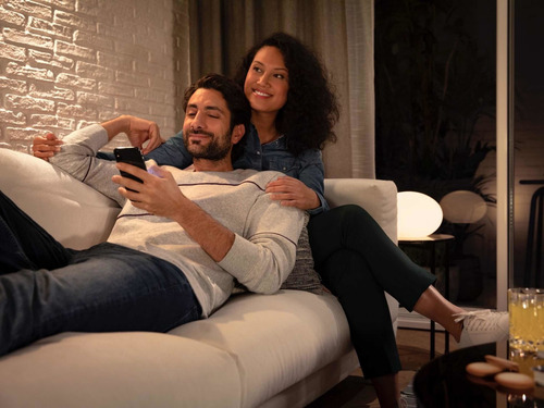 Imagen 7 de 9 de Pack 3 Philips Hue White Ambience Calido~frio Gu10 Bt