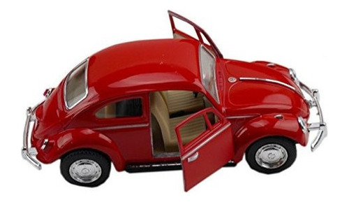 Juego De 4 5 Classic 1967 Volkswagen Beetle 132 Scale Negro