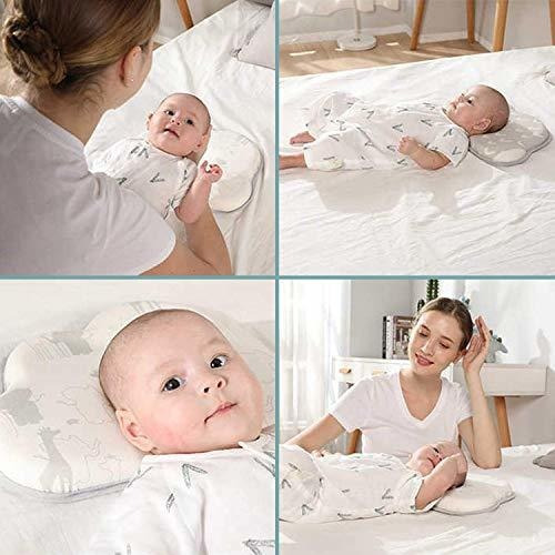 Almohada Reinsta Baby Pillow For Newborn Prevent Flat Head (