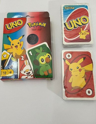 Imagen 1 de 1 de Juego Uno Pokemón