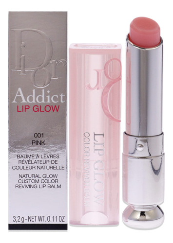 Bálsamo Labial Dior Addict Lip Glow #001 Pink 3.2 G