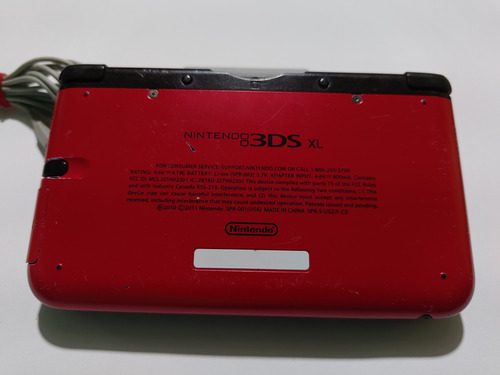 Nintendo 3ds Xl Multijuegos 128gb Megapack Conecta Y Juega. Rojo (Reacondicionado)