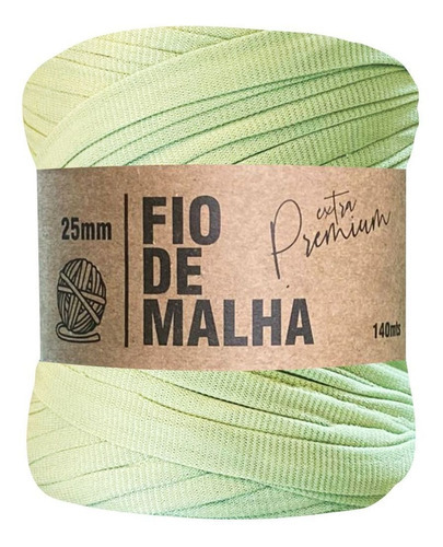Fio De Malha Fischer Premium Cores Especiais Crochê Tricô Cor Verde Hortelã