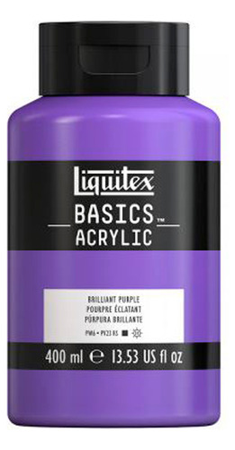 Tinta Acrílica Liquitex Basics Acrylic 400ml Cor Dioxazine Purpl