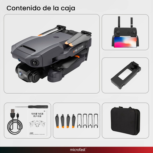 Imagen 10 de 10 de Mini Drone Foldable Control Remoto Wifi 2.4gz Giro 360º