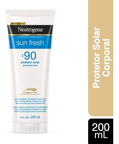 Protetor Sun Fresh Fps90 200 Ml - Neutrogena