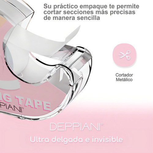 Cinta Doble Cara Para Vestidos O Ropa Deppiani De 3 Metros