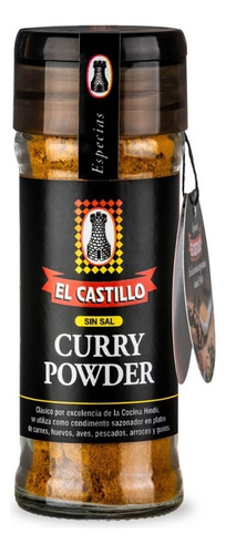 Curry Powder En Polvo El Castillo Especiero X40 Gr