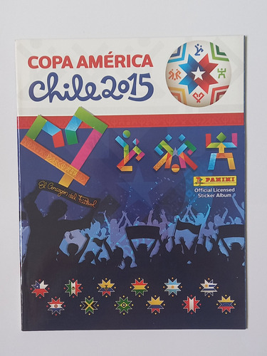 Álbum Panini Copa América Chile 2015 Vacio 