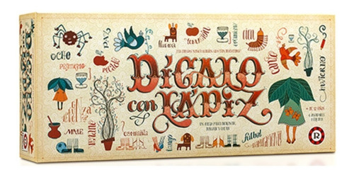 Juego De Mesa Dígalo Con Lápiz El Juego De Tus Dibujo Ruibal