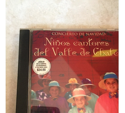 Niños Cantores Del Valle De Chalco  - Cd - Disco 