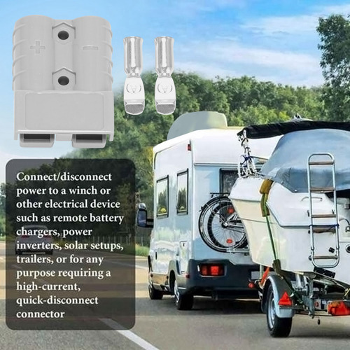 Para Conectores De Enchufe Estilo Anderson, 50 A, 600 V, 6-1