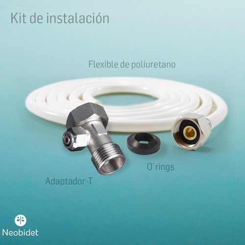 Bidet Para Inodoro Universal Mejor Adaptación + Kit Instalac