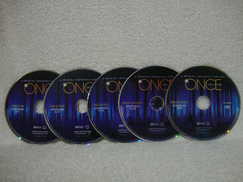 Box Com 05 Dvds Once Upon A Time- Primeira Temporada (Usado)
