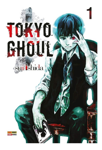 Tokyo Ghoul 1 Reimpressão! Mangá Panini! Novo! Raro!