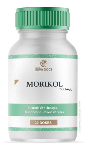 Colágeno Marinho Morikol 500mg - Pele Hidratada E Elástica