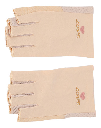 Guantes De Manicura Protección Uv Uv Fibra De Algodón Sin