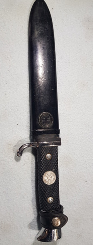 Cuchillo Antiguo Filtemple. Acero Sueco