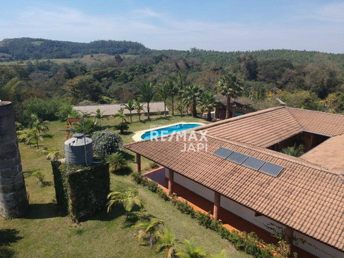 Chácara 2 Dormitórios À Venda, 145000 M² Por R$ 2.000.000 - Rio Acima - Jundiaí/sp - Ch0108