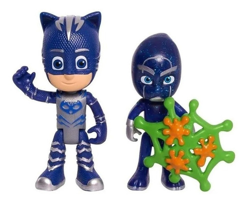 Pj Masks Catboy Y Night Ninja Figuras De Acción Original