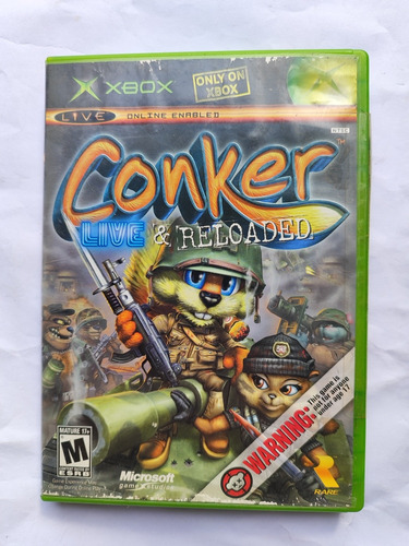 Conker Live & Reloaded Xbox Clásico