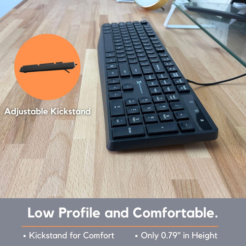 Teclado Performance X9 104 Teclado Usb 1.5 Metros