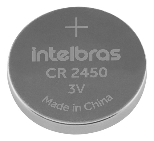 Bateria De Litio Botão Relógio 3v Cr 2450 Intelbras
